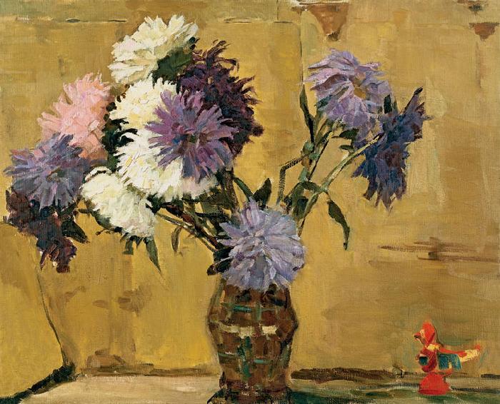 unknow artist Asters Germany oil painting art